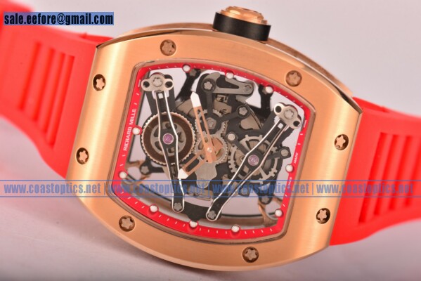Richard Mille RM 038 Best Replica Watch Rose Gold